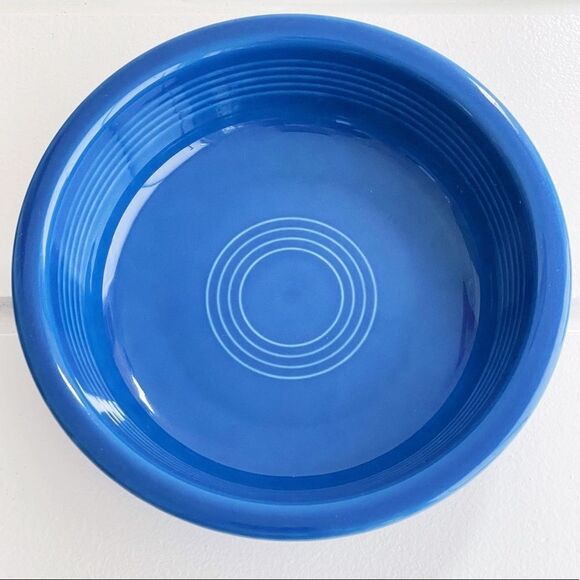 Fiesta Homer Laughlin Lapis Medium 19 ounce 6 7/8” Round Serving Bowl - Picture 2 of 6